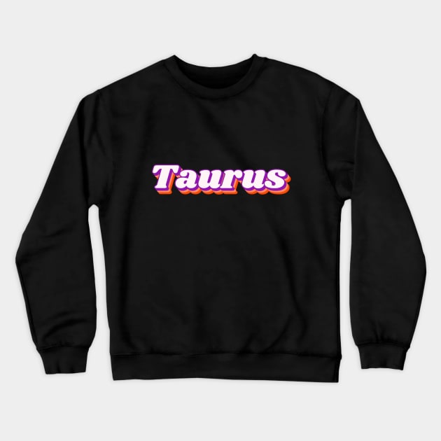 Taurus Crewneck Sweatshirt by Mooxy